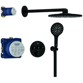 Grohe Grohtherm SmartControl Unterputz Duschsystem Schwarz 34863