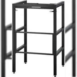 CLP Waschmaschinenregal Gannet schwarz