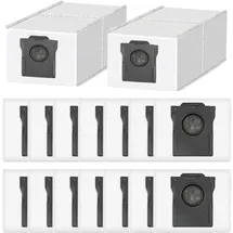 bpbdzz 16 Zubehör für Dreame L10s Ultra Gen 2/gen 3/x50/x40/x30 /l10s Pro/l40/l50/l40s pro/Aqua10 Ultra, X40 Master/x50 Master, für Mova E30 /e40/z50/v50/p50/p50s Ultra Staubbeutel