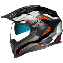 Nexx X.WED 2 Columbus, Integralhelm - Schwarz/Grau/Rot - L