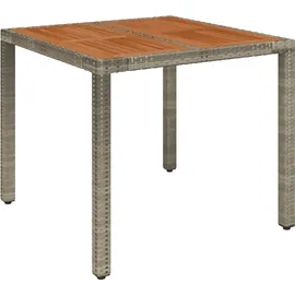 vidaXL Garten-Essgruppe 5-tlg. Grau