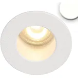 ISOLED LED Einbauleuchte MiniAMP 1 rund weiß
