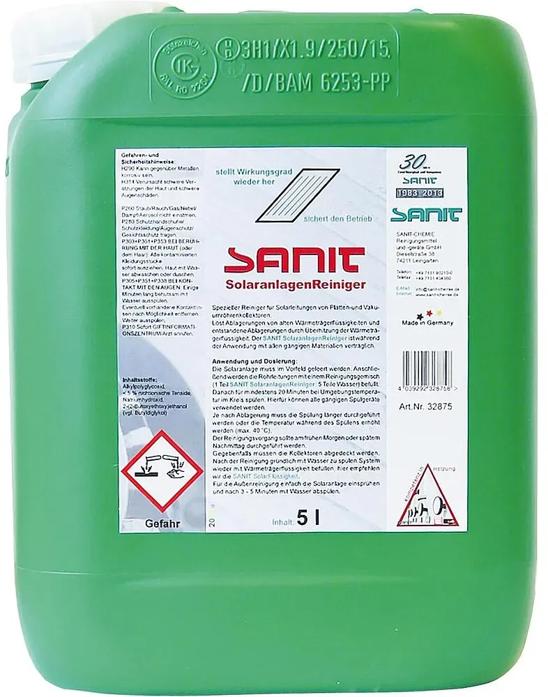 SANIT SolaranlagenReiniger 5 l Kanister