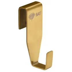 SAT Haken wandhängend gebürstetes Gold SATWIHACEKBZ