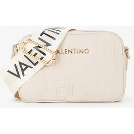 Valentino Pansy Schultertasche Kunstleder Beige