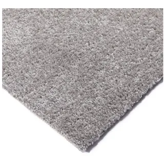 Steffensmeier Teppichboden Cambridge Young Meterware | Auslegware für Kinderzimmer Wohnzimmer Schlafzimmer | Silber, Größe: 300x400 cm