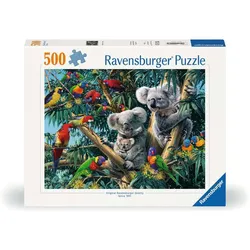 Ravensburger Puzzle 12000206 - Koalas im Baum - 500 Teile Puzzle für Erwachsene und Kinder ab 10 Jahren, Puzzle mit Tier-Motiv