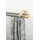 GARESA Gardinenschiene GARESA "Cubus, Quadros Innenlauf", beige (natur, chromfarben), L:440cm, Gardinenstangen, Gardinenschiene, Innenlauf-Vorhanggarnitur, verlängerbar, Holz-Aluminium