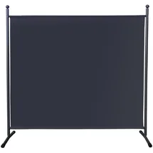 Quick Star Paravent grau 180 x 178 cm