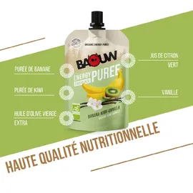 baouw Banane-Kiwi-Vanille - Banane