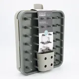 Dunkelgrauer 2-stöckiger Geschirrkorb 32,5x37,5cm