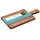 KUPPELS NICE Schneidebrett Holz 1 Set 35 x 18 x 1,5 cm Braun