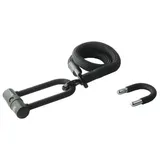 Texlock Tex-lock Eyelet U/X-Lock Bügelschloss 80cm - Black - One Size