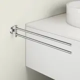 viverso x sense Handtuchhalter, 2-armig, schwenkbar, VR4400CR,