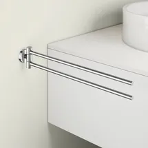 viverso x sense Handtuchhalter, 2-armig, schwenkbar, VR4400CR,