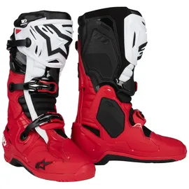 Alpinestars Tech 10 Enduro Hellrot/Schwarz/Weiß 45,5