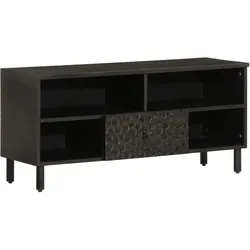 TV-Schrank 100x33x46 cm Massivholz Mango