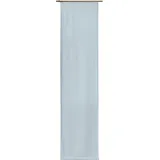 Wirth Schiebegardine Newbury (1 St), Klettband, blickdicht, Jacquard, Ohne Befestigungszubehör, Breite: 57 cm blau 57 cm x 175 cm