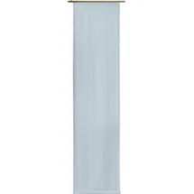 Wirth Schiebegardine Newbury (1 St), Klettband, blickdicht, Jacquard, Ohne Befestigungszubehör, Breite: 57 cm blau 57 cm x 175 cm