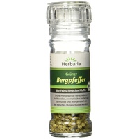 Herbaria Bergpfeffer grün, 1er Pack (1 x 25 g Glasmühle) - Bio