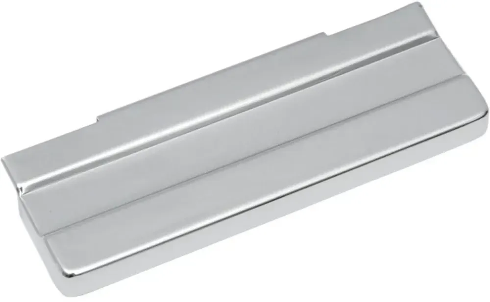 Drag Specialties 75991 Batterieabdeckung - Silver - One Size