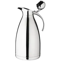 Olympia Thermoskanne Edelstahl-Look 2L