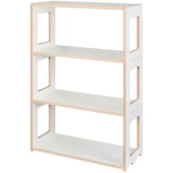 Tojo - hochstapler Blick Regalsystem, Regal 76 x 108,7 cm, weiß