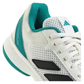adidas Courtflash Cloud White/Purple Teal/Off White 28