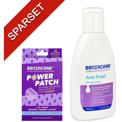 Benzacare Anti-pickel Reinigungsgel + Power Patch gegen Pickel