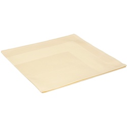 Tischdecke Sekt mit Atlaskante 160 x 160 cm - LTITEX