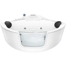 AcquaVapore Whirlpool-Badewanne 140 x 140 cm (W60-TH-ALL)
