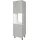 Nobilia Herdumbauschrank Touch 60 x 58,3 x 216,6 cm Grau
