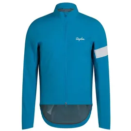 Rapha Core Rain Jacke Herren Teal Blue / White S