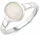 Rafaela Donata Ring silber | perlweiß 56