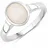 Rafaela Donata Ring silber | perlweiß 56