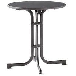 Sieger Boulevard runde Klapptische Stahlrohr/Mecalit Pro Ø70 cm bis Ø100 cm