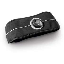 FitEngine flexibler EMS Bauchmuskelgürtel Unisex | 4 leitfähige Elektroden zur Stimulation der Bauchmuskulatur | 6 verschiedene Modi & 9 Intensitätslevel