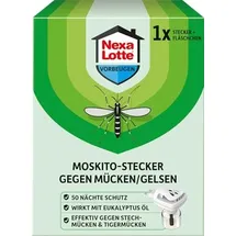 Nexa Lotte Moskito-Stecker Set Elektro-Verdampfer mit Zitroneneukalyptusöl