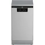 Beko BDFS26040XQ bPRO 500 Geschirrspüler 45 cm, freistehend, unterbaufähig, für 10 Maßgedecke, 6 Programm, 5 Zusatzfunktionen, 3 Spülebenen, HygieneIntense, AquaIntense, Edelstahllook