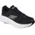 SKECHERS Max Cushioning Herren Black/White 40