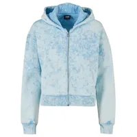 URBAN CLASSICS Zip-Kapuzenpullover in balticblue | Gr.: XS
