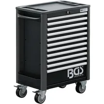 BGS Werkstattwagen Metall 11 Schubladen schwarz leer