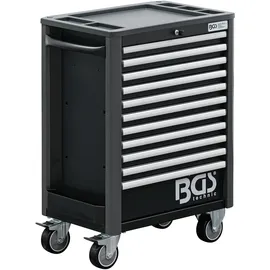 BGS Werkstattwagen Metall 11 Schubladen schwarz leer