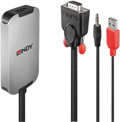 Lindy VGA to DisplayPort 1.2 Converter - DisplayPort-Adapter - HD-15 (VGA)
