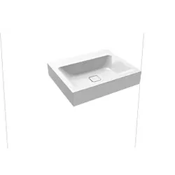 Kaldewei Cono Wandwaschtisch 902506013001 3089, 60x50x12cm, weiss Perl-Effekt, 1 Hahnloch