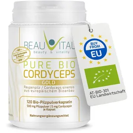 BEAUVITAL Pure Bio Cordyceps Gold Kapseln 120 St.