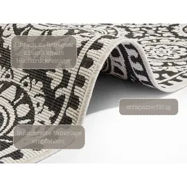 HANSE HOME bougari Jardin 80x250cm schwarz