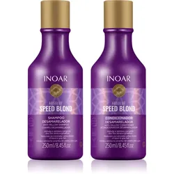 INOAR Absolut Speed Blond Set für blonde Haare 2x250 ml