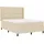 vidaXL Boxspringbett 140 x 200 cm Creme