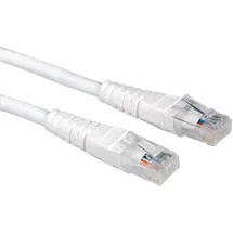 Value Patchkabel Cat.6 (Class E) UTP, weiß, 5 m
